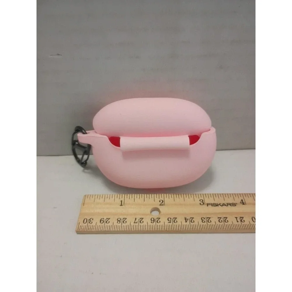 Dr.‎ Dre Beats Studio Buds Silicone Cover with Carabiner Pink